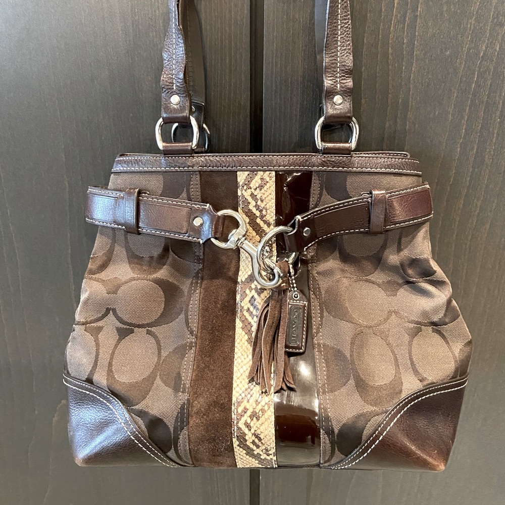 Large coach bag